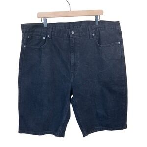 Levi Shorts‎ Men 469 Black Denim Size 40 100% Cotton 5 Pocket Design Summer